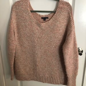 Pink AEO sweater